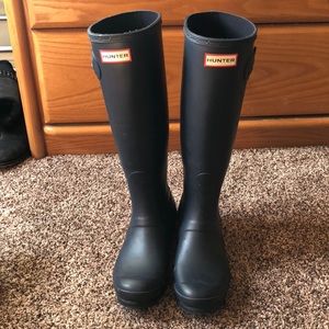 Hunter tall women’s rain boot